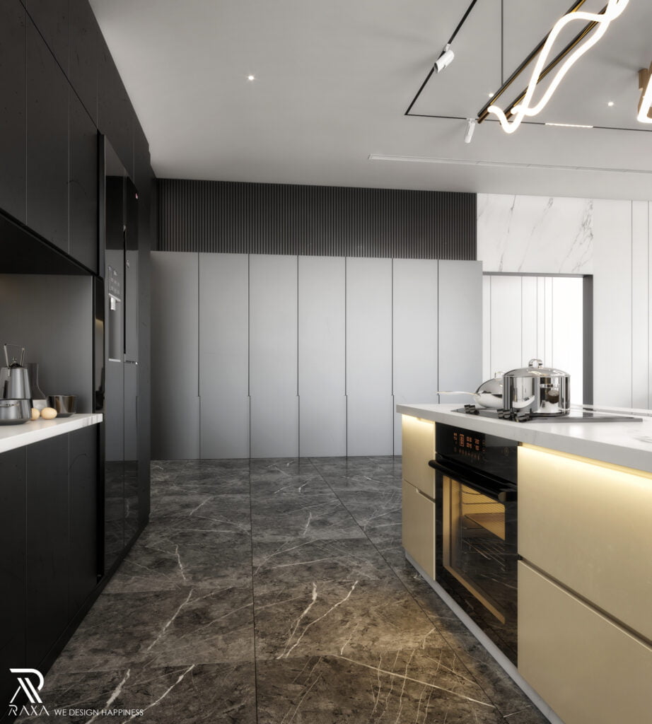Private Villa - Living Area Design 2023 - RAXA STUDIO