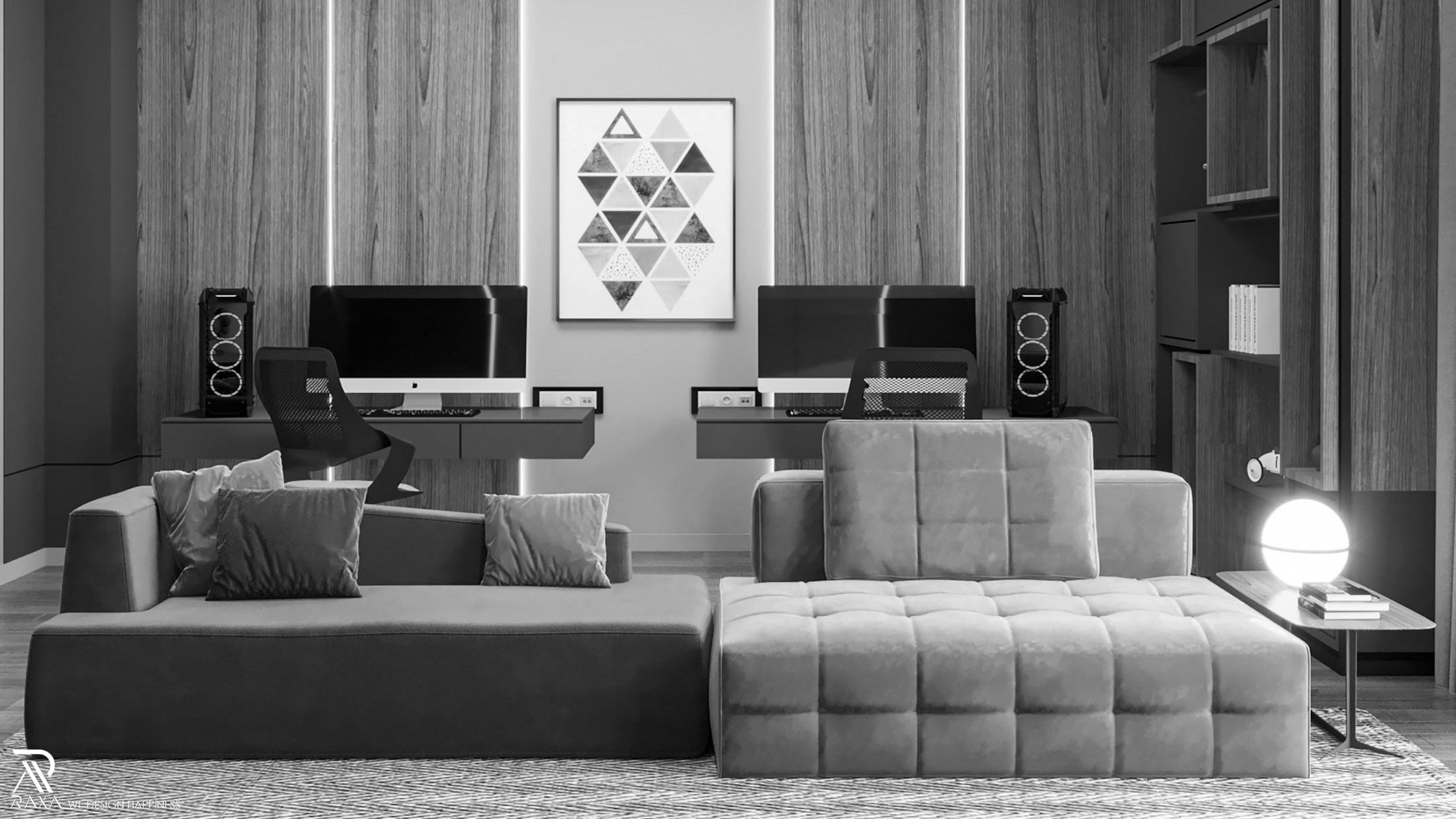 Gaming Room 3D Design Unleashing Your Ultimate Entertainment Haven